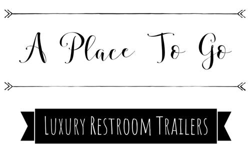 A Place To Go Luxury Restroom Trailer Rentals Lodi Manteca Stockton CA Full Logo Transparent BG 1